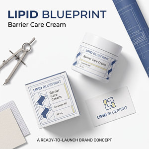 Crème de Soin Barrière Lipidique 50 ML - Formule Végétalienne à Base de Céramide et de Beurre de Karité Certifiée GMP - Product Image 4