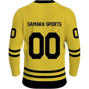 Vente en gros BAS quantité minimale de commande surdimensionné fabriqué au Pakistan extérieur logo personnalisé élégant maillot de hockey sur glace - Product Image 2