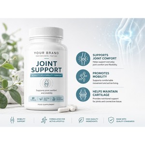 Complément Premium MSM pour le soutien des articulations, formule enrichie pour les os et le cartilage, pour une meilleure mobilité et flexibilité - Product Image 2