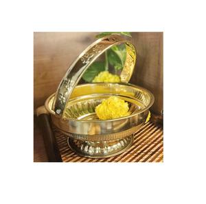 Tazón para servir frutas de latón de diseño clásico Precioso Diseño Artesanal producto más vendido cuenco de frutas de latón - Product Image 2