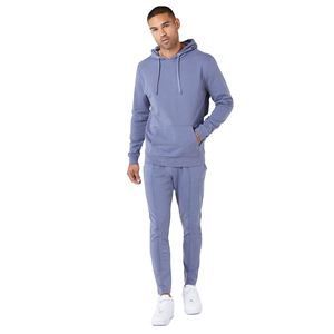 Unisex Hooded Printed Slim Fit <b>Tracksuit</b> Sweatsuit Jogging Sportswear Cotton Sets for Wholesale - Product Image 2
