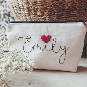 Hand Embroidered Linen Bag With Embroidery Different Colors Linen <b>Backpack</b> 100% Soft Washed Linen OEM Made in Vietnam - Product Image 1