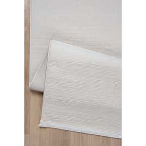 Tapis d'intérieur Netline Home Depot Crème Velours Moderne KD006 100% Micro Polyester Anti-Peluches Facile à Nettoyer Durable pour Chambre à Coucher - Product Image 3