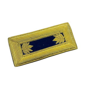 OEM Order Designer Customer Logo Embroidered Patch for Garment Civil New Scales Epaulettes Badges - Product Image 5