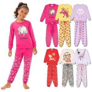 Hot Bán Cao Cấp Bông Cô Gái Xà Cạp Và Bộ Đồ Ngủ Dễ Thương Phim Hoạt Hình In Trẻ Em Mặc Hàng May Mặc Thặng Dư Rất Nhiều Cổ Phiếu Có Sẵn - Product Image 1