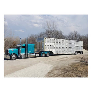 Camión de ganado bastante usado suministrado en lotes al por mayor con capacidad de carga confiable - Product Image 6