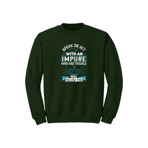 Sudadera de mezcla de algodón con temas de Buda Estampado Estilo informal 12 opciones de color 260-280 Colocación de diseño personalizable GSM pesado - Product Image 2