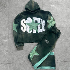 Sudaderas con capucha de calle de gran tamaño con estampado personalizado, ropa de calle en blanco, sudaderas con capucha para hombre y mujer - Product Image 2