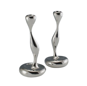 Diseño moderno Maceta costera Jarrones de metal plateado Decoración para fiesta de boda Florero de metal a precio asequible - Product Image 6