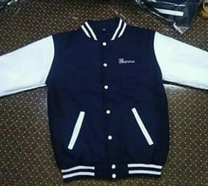 Vente en gros veste de baseball Letterman en laine avec manches en cuir originales pour garçons et hommes veste d'hiver pour filles et universitaires - Product Image 3