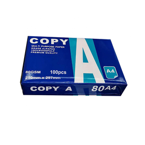 กระดาษสำเนา A4ต้นฉบับขนาดตัวอักษร/ขนาดตามกฎหมายกระดาษสำนักงานสีขาว70gsm 75gsm และ80gsm - Product Image 1