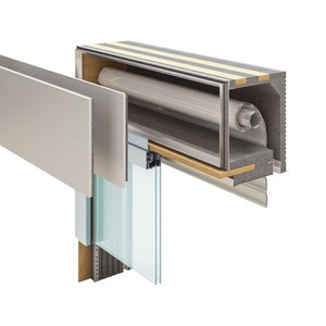 Kích Thước Tùy Chỉnh Ý-Made Con Lăn Màn Trập Hoàn Chỉnh Với Hộp Có Thể Thu Vào Thiết Kế Hiện Đại Nhiệt Acoustic Thoải Mái Được Thực Hiện Trong Ý - Product Image 3