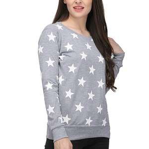Nuevo diseño Otoño Invierno liso mujer sudaderas suelta pulóver mujer cuello redondo transpirable Mujer sudadera - Product Image 4