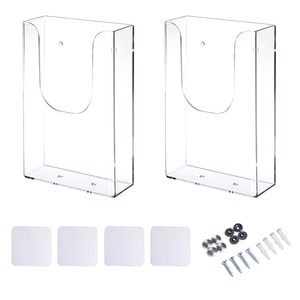 <b>Wall</b> Mounted U Shaped Modern 3mm Thick Polished Acrylic Customized Easy Assembly 1 Shelf Lightweight 1KG <b>Display</b> Stand Opening - Product Image 1
