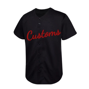 Camiseta de Béisbol Personalizada de Alta Calidad, Camiseta Deportiva Bordada, Camisetas de Softbol Sublimadas - Product Image 1