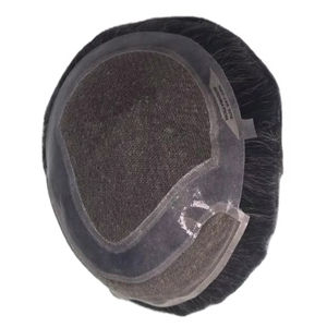 Toupee para Hombre Taz Hair, Peluca de Cabello Humano 100%, Densidad Cruda 60%-150%, Cabello Indio Remy, Resistente al Agua, Ondulado - Product Image 1