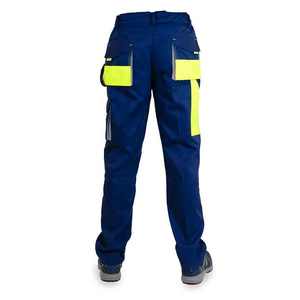 <b>Hi</b> <b>Vis</b> Safety <b>Pants</b> Construction Flame Resistant Knitted Fleece Sweat Work FR Clothing - Product Image 3