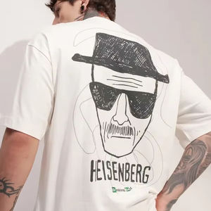 Custom 300 Gsm <b>Thick</b> Cotton <b>T</b>-<b>shirt</b> Print Logo Men Drop Shoulder Oversized Heavyweight <b>T</b>-<b>Shirt</b> Streetwear - Product Image 1