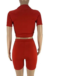 Otoño Invierno 100%, camisa suave de algodón puro y conjunto corto de 2 piezas/ropa de descanso transpirable de alta calidad de 2 piezas, conjunto doble superior para mujer - Product Image 2