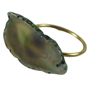 Anneau de serviette en pierre fait à la main, porte-serviettes en agate pour la maison, l'hôtel, le restaurant, la fête, fabrication sur mesure, faible coût - Product Image 6