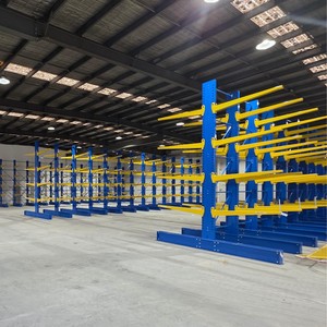 Fabricante de Vietnam, precio competitivo, hecho de brazo de base de acero, estantería voladiza galvanizada para control de existencias de almacén - Product Image 4