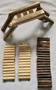 Meilleur prix en bois pour hamster Durabilité des infrastructures modernes dans un pont en bois pliable écologique Durable - Product Image 5