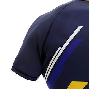 Nouveau design, maillot de rugby 100% polyester, uniforme de rugby avec logo d'équipe personnalisé, numéro avec technique de sublimation - Product Image 5