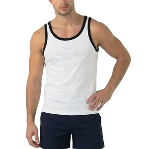 Gym Training Comfortable Sportswear Tank Top Wholesale High Quality Activewear Yoga <b>Singlet</b> Anti-Shrink Knitted Ribbed Fabric - Product Image 1