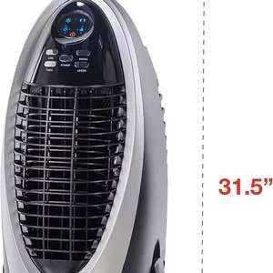 Honeywell 300 CFM Portable Evaporative Cooler Remote Control <b>Humidifier</b> Detachable Tank Carbon Dust Filter for Indoor Cooling - Product Image 1