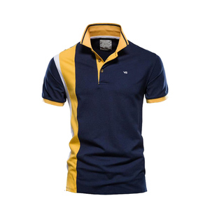 Camisetas Polo personalizadas unisex para hombre, camisa de manga corta en blanco de talla grande, algodón liso/Spandex, tela mixta al por mayor - Product Image 1