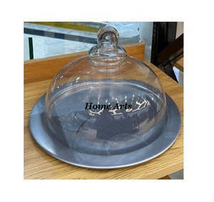 Latest Design Rattan <b>Cake</b> <b>Server</b> With Dome Round Shape Customized Size Sweets <b>Server</b> With Lid By Home Arts - Product Image 3