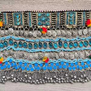 100% High Quality <b>Handmade</b> Vintage Afghani Women's Stainless Steel Antique <b>Silver</b> Plated Wedding 3 Piece Jewelry Set AA IMPEX - Product Image 3