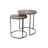 Nouvel arrivage de meubles en métal et en bois pour la maison et le salon Table de centre Table d'appoint Table basse pour les espaces de salon de la chambre
