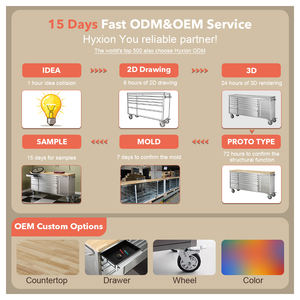 Hyxion ขายส่งสแตนเลส Pro-Style โรงรถชุดโครงสร้างเชื่อมออแกไนเซอร์จัดเก็บโรงรถ - Product Image 3