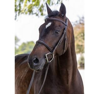 Nouveau sac en cuir de bride de chasseur surélevé uni accessoires matériel en laiton boucle en métal - Product Image 1