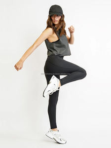 Camisetas sin mangas de satén transpirables para mujer de calidad superior estilo informal personalizado a precios competitivos - Product Image 6