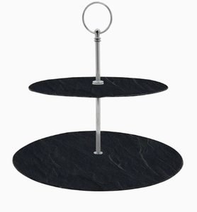 AK ที่วางเค้กโลหะทองเหลืองพร้อมที่เคลือบผงที่วางคัพเค้กมาตรฐานสำหรับงานปาร์ตี้และคาเฟ่ - Product Image 5