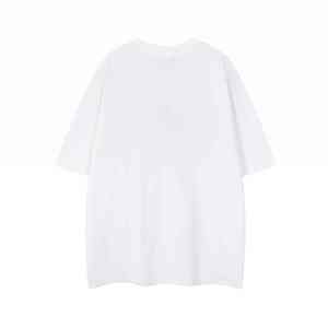 T-shirt surdimensionné en coton personnalisé pour hommes avec épaule tombante T-shirt de confort quotidien de style de rue - Product Image 4