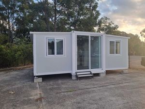 Venta Directa de Fábrica, Casas Modulares Prefabricadas Modernas, de Dos Pisos, para Oficina o Vivienda, Ensamblaje Rápido, Color Personalizado - Product Image 1