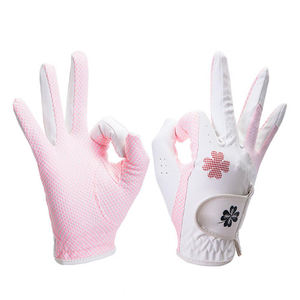 Guantes de golf de cuero Cabretta suave para hombres zurdos de diseño superior Uso deportivo profesional de alta calidad - Product Image 4