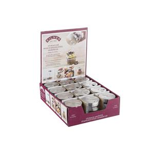 Kilner 12-Pack Storage <b>Jar</b> with Shaker Lid <b>Spice</b> <b>Jar</b> with Practical Shaker Feature - Product Image 2