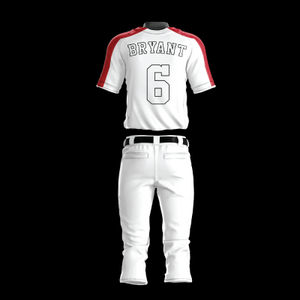 Maillot de baseball et de softball avec broderie personnalisée Vêtements de sport en polyester avec logo imprimé Chemise de style uniforme pour vêtements de sport - Product Image 6