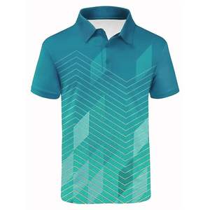 Meilleures ventes Chemise de sublimation pour homme manches courtes col rond coupe confortable quantité minimale de commande bas - Product Image 3