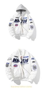 Camisa de Hombre de Alta Calidad, Marca Propia, Cuello Mao, Cuero, Manga Larga, Colores Personalizados, Bordado, Invierno, Estilo Urbano, Letras - Product Image 4