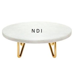 Soporte de servidor de pastel de metal personalizado decorativo hecho a mano de buena calidad a precio económico - Product Image 1
