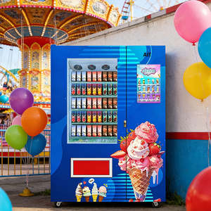 Distributeur automatique de boissons, de collations et de crèmes glacées personnalisé AIT, sans personnel, avec écran tactile SDK, gestion basée sur le cloud, congélateur négatif - Product Image 2