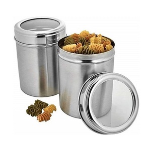 Newest Design Metal <b>Canister</b> <b>Set</b> Use For Kitchenware Tabletop <b>Tea</b> And Coffee Storage Containers Handmade - Product Image 5
