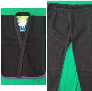 Traje DE JUDO brasileño para adultos y niños BJJ GI profesional en azul blanco negro-tamaño personalizado-100% algodón transpirable" - Product Image 5