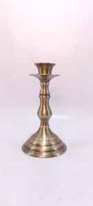 Inde trois bras pierre perforée en laiton plaqué or en relief bougeoir support maison mariage salle décor - Product Image 6