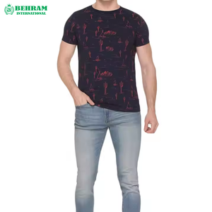Camiseta de Cuello Redondo para Hombre, 100% Algodón, Peso Pesado, Corte Regular, con Características Antiarrugas y Transpirables - Product Image 4